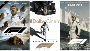 Brad Pitt Channels ‘Akira’ Energy in Electrifying F1 Movie Poster Reveal Formula 1 F1 : The Movie Poster Anime